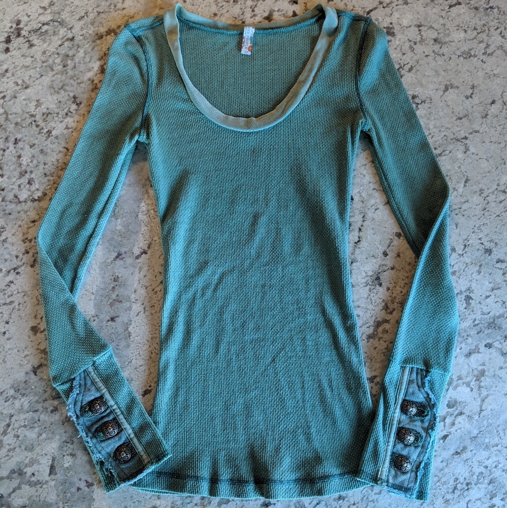 Free People motor cuff thermal